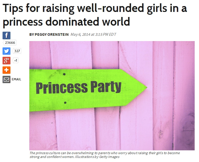 tips for raising well-rounded girls in a princess dominated world